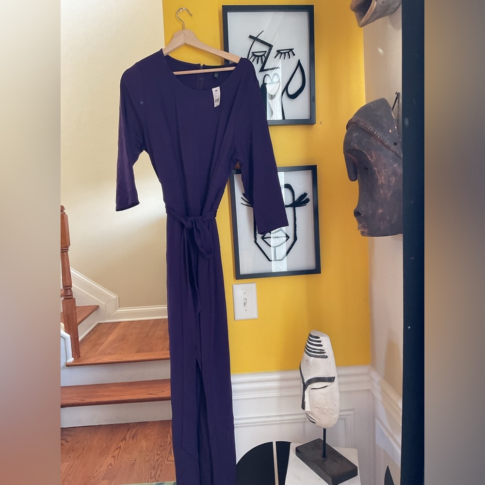 Lane Bryant Purple Jumpsuit Size 14/16W NWT